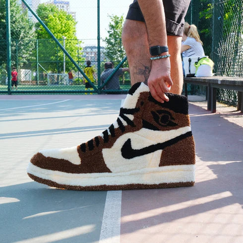 Brown Nike Jordan Rug Nuha Rugs