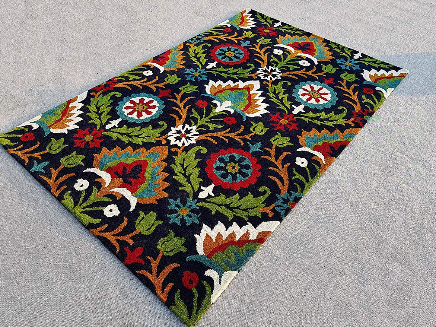 Floral Area Rug Nuha Rugs