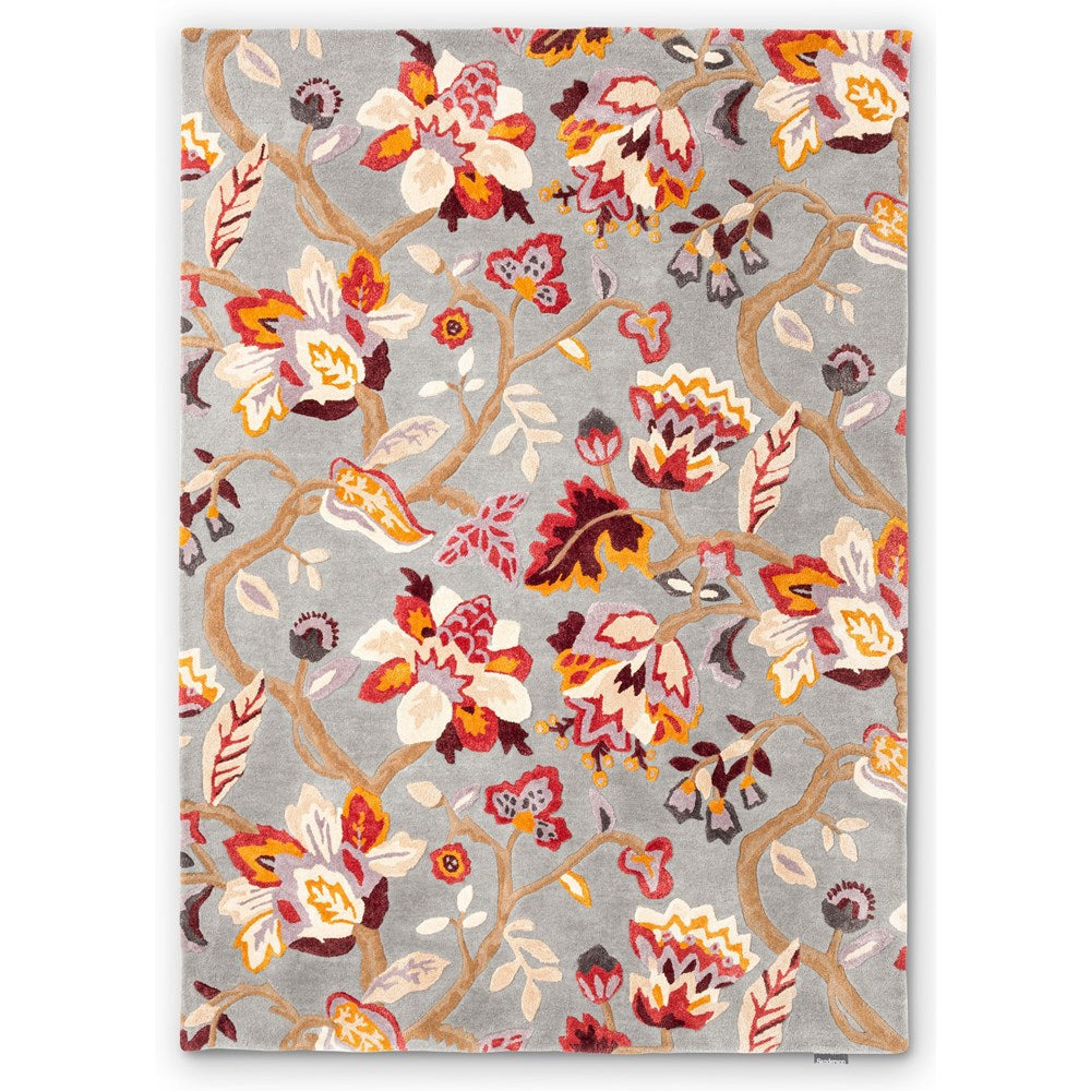 Grey Plum Rug Nuha Rugs