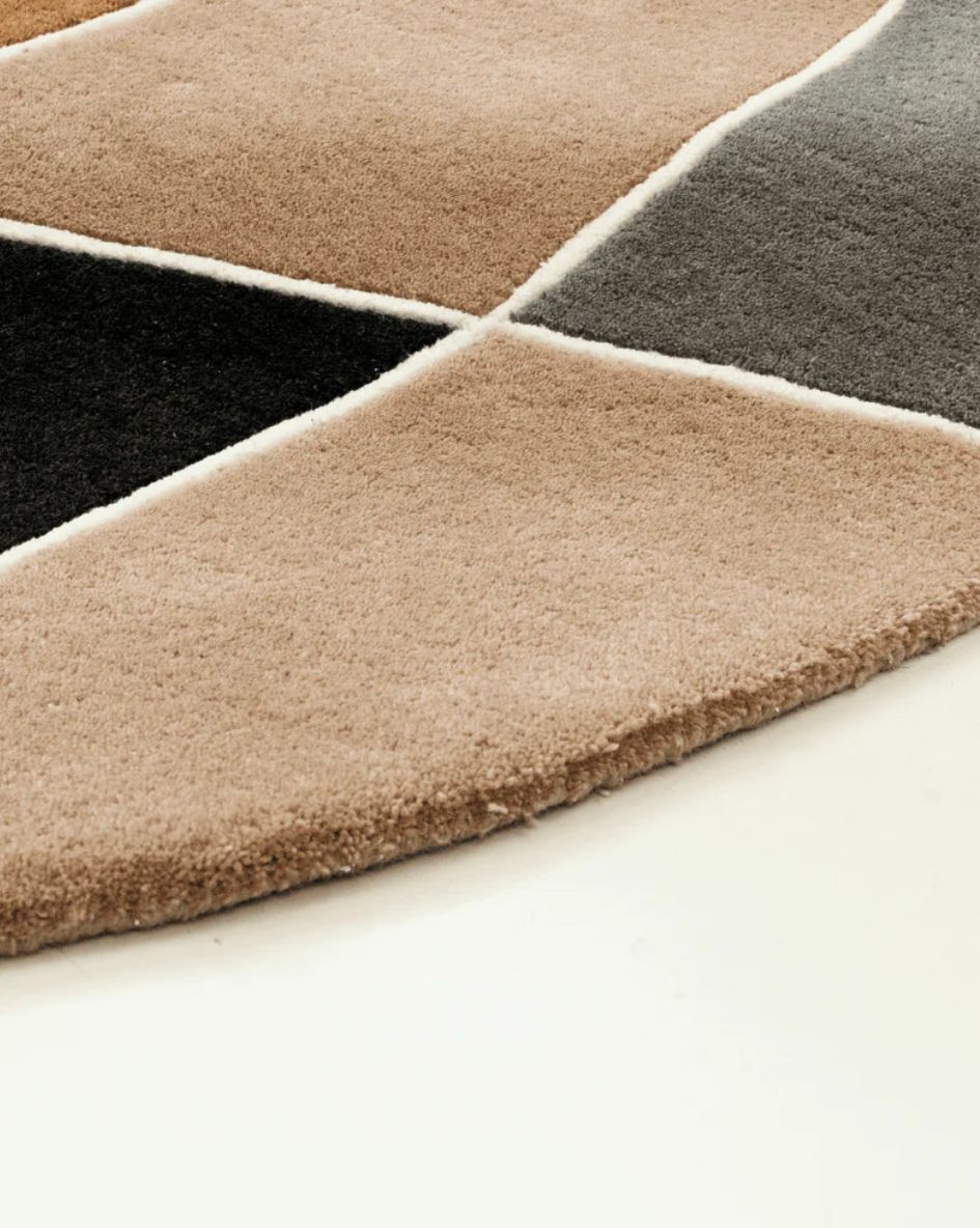 Multicolor Irregular Rug Nuha Rugs