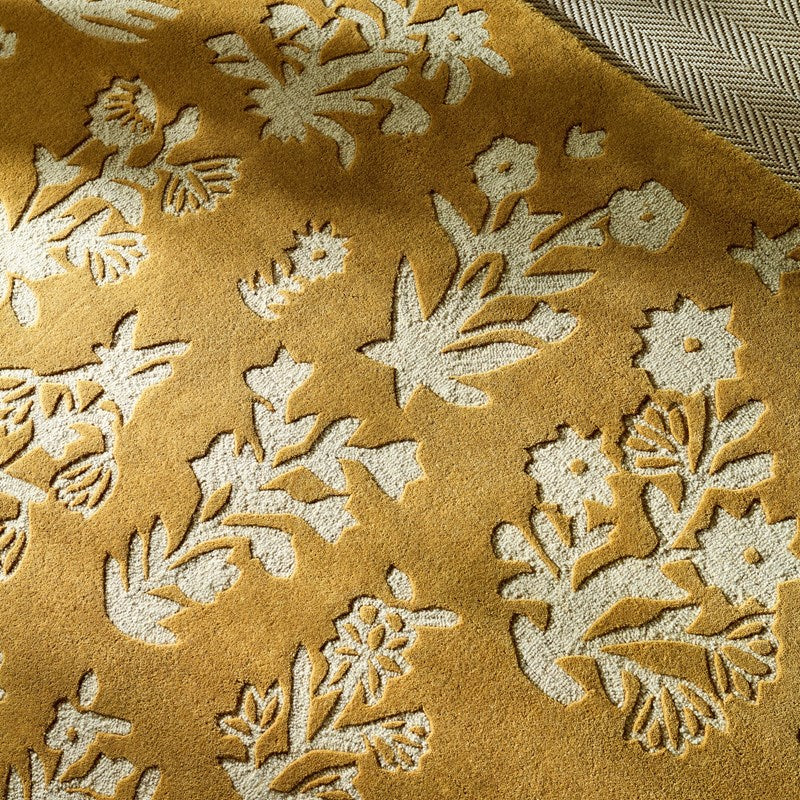 Woodland Glade Gold Nuha Rugs