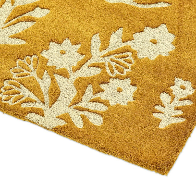Woodland Glade Gold Nuha Rugs