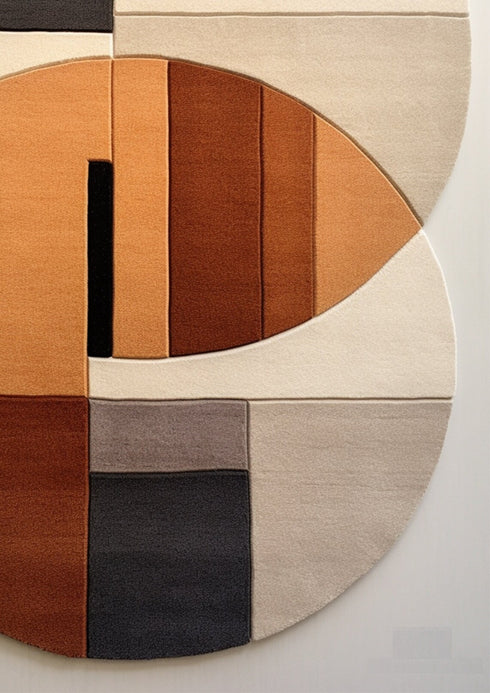 Multicolor Irreugular Rug Nuha Rugs