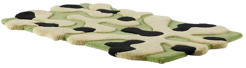 Green Irregular Rug Nuha Rugs