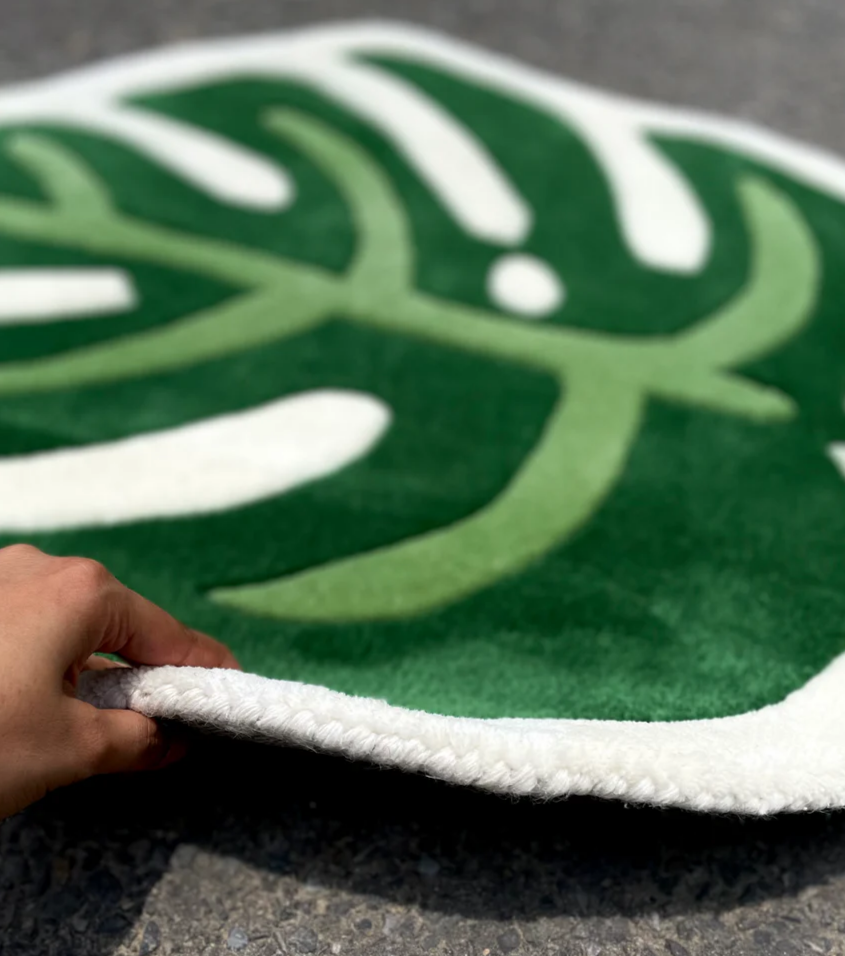 Green Leaf Rug