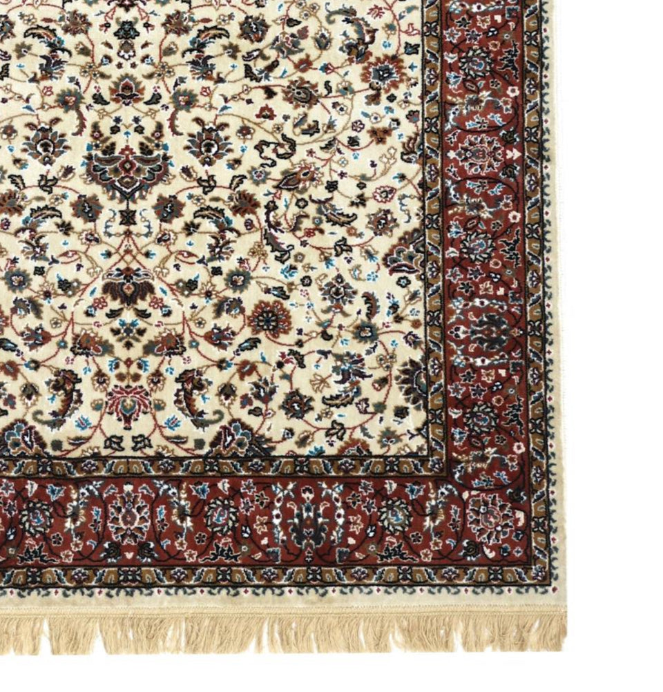Luxury Persian Silk Rug – Elegant Traditional Floral Design, Premium Soft Finish for Living Room & Bedroom