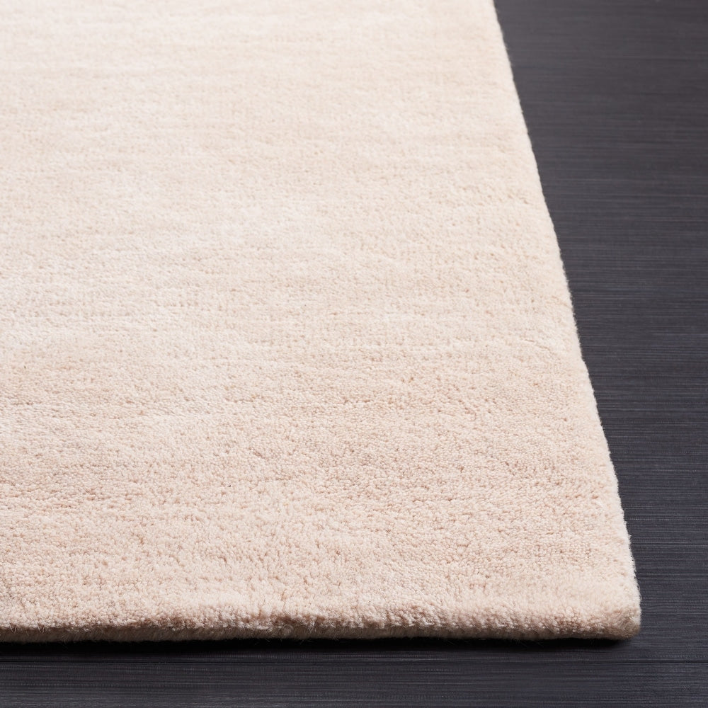 Modern Orange and Beige Abstract Area Rug – Minimalist Geometric Pattern Carpet for Living Room, Bedroom & Office Decor