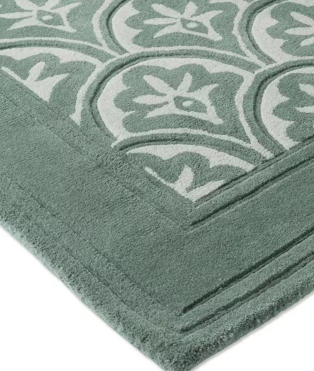 Classic Greek Key Border Area Rug – Elegant Beige & White Geometric Carpet for Living Room, Dining Room & Home Décor