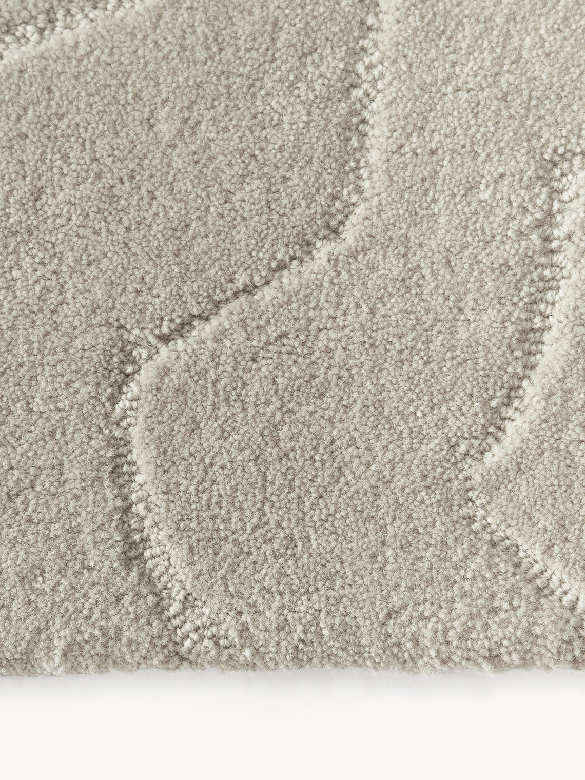 Light Grey Textured Area Rug – Soft Modern Minimalist Carpet for Living Room & Bedroom | Neutral Contemporary Floor Decor
