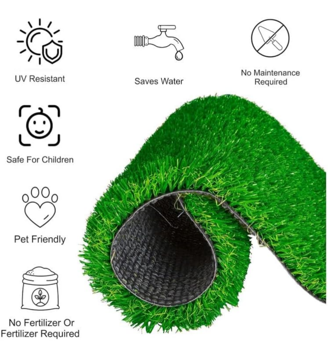 Buy Premium 35mm Artificial Grass – Lush, Realistic Turf for Gardens, Balconies & Rooftops