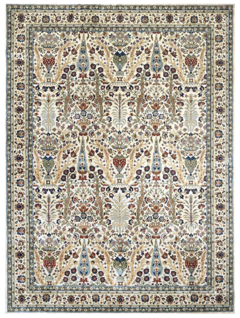Elegant Persian Style Silk Finish Rug | Traditional Area Rug