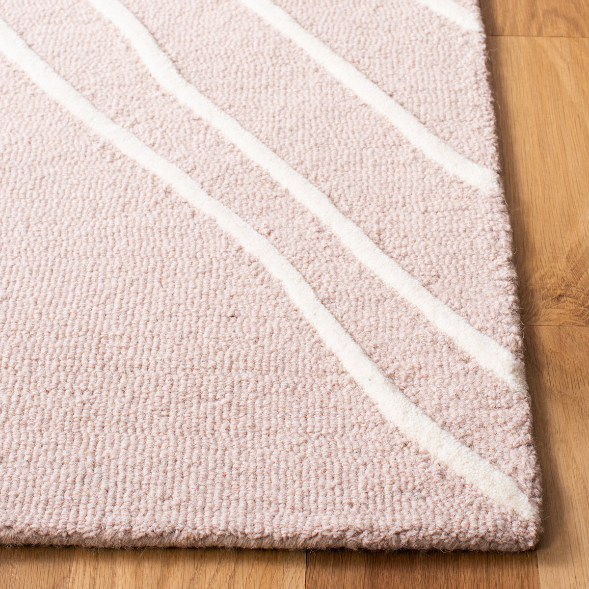 Modern Abstract Orange Pink Rug – Hand-Tufted Geometric Area Carpet for Living Room