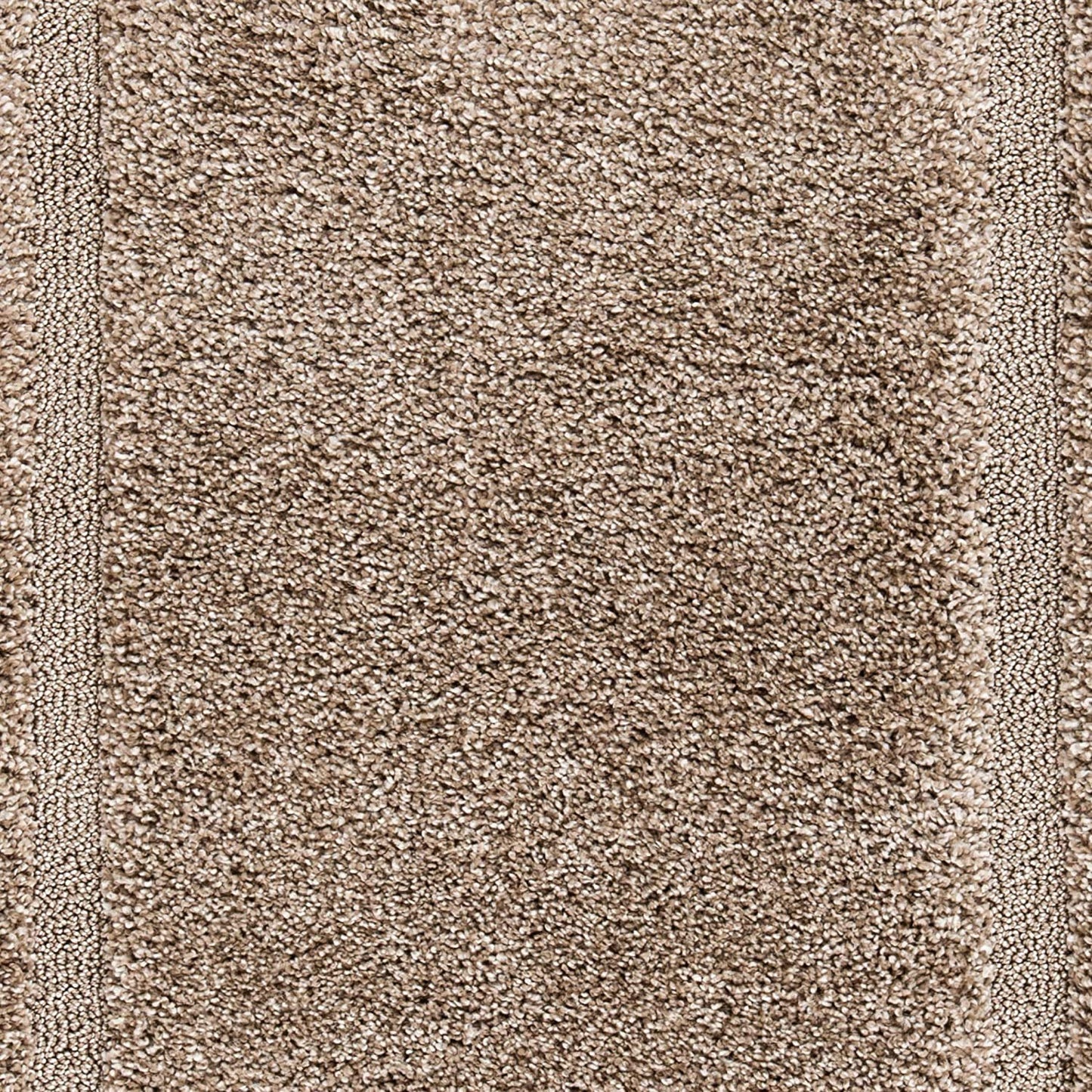 Handcrafted Super Soft Shaggy Beige Frame Design Carpet Nuha Rugs
