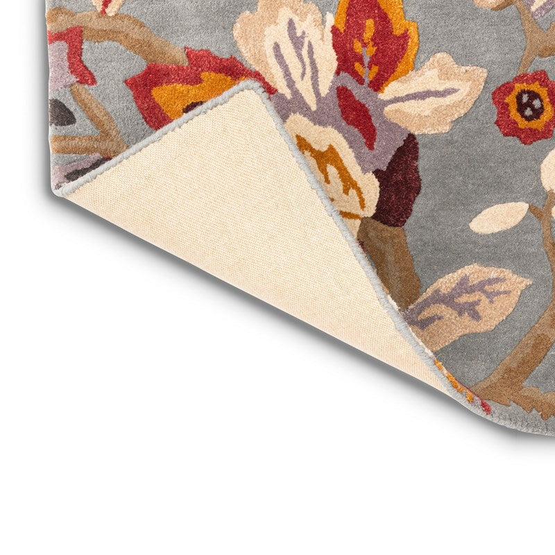 Grey Plum Rug Nuha Rugs