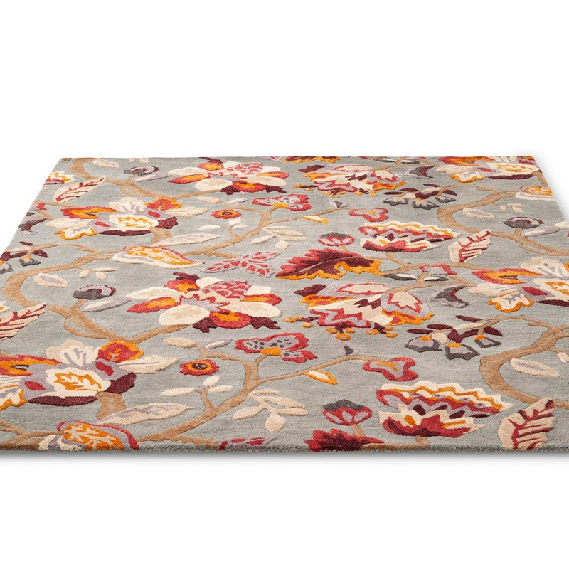 Grey Plum Rug Nuha Rugs