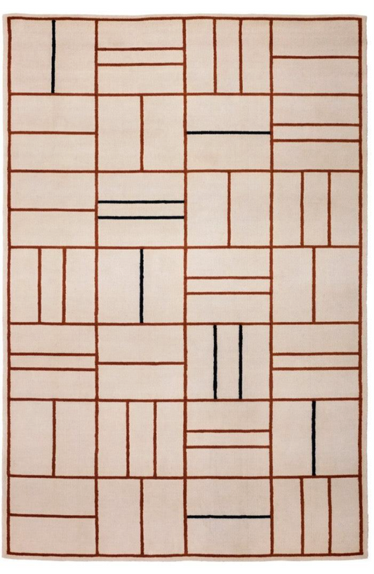 Modern Gray Greek Key Area Rug – Elegant Geometric Pattern Carpet for Living Room, Bedroom & Office Decor