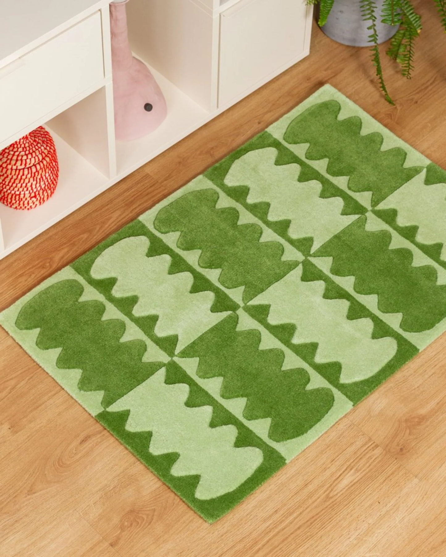 Pickle Green Rug Nuha Rugs
