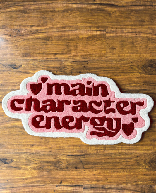 Main Character Energy Rug