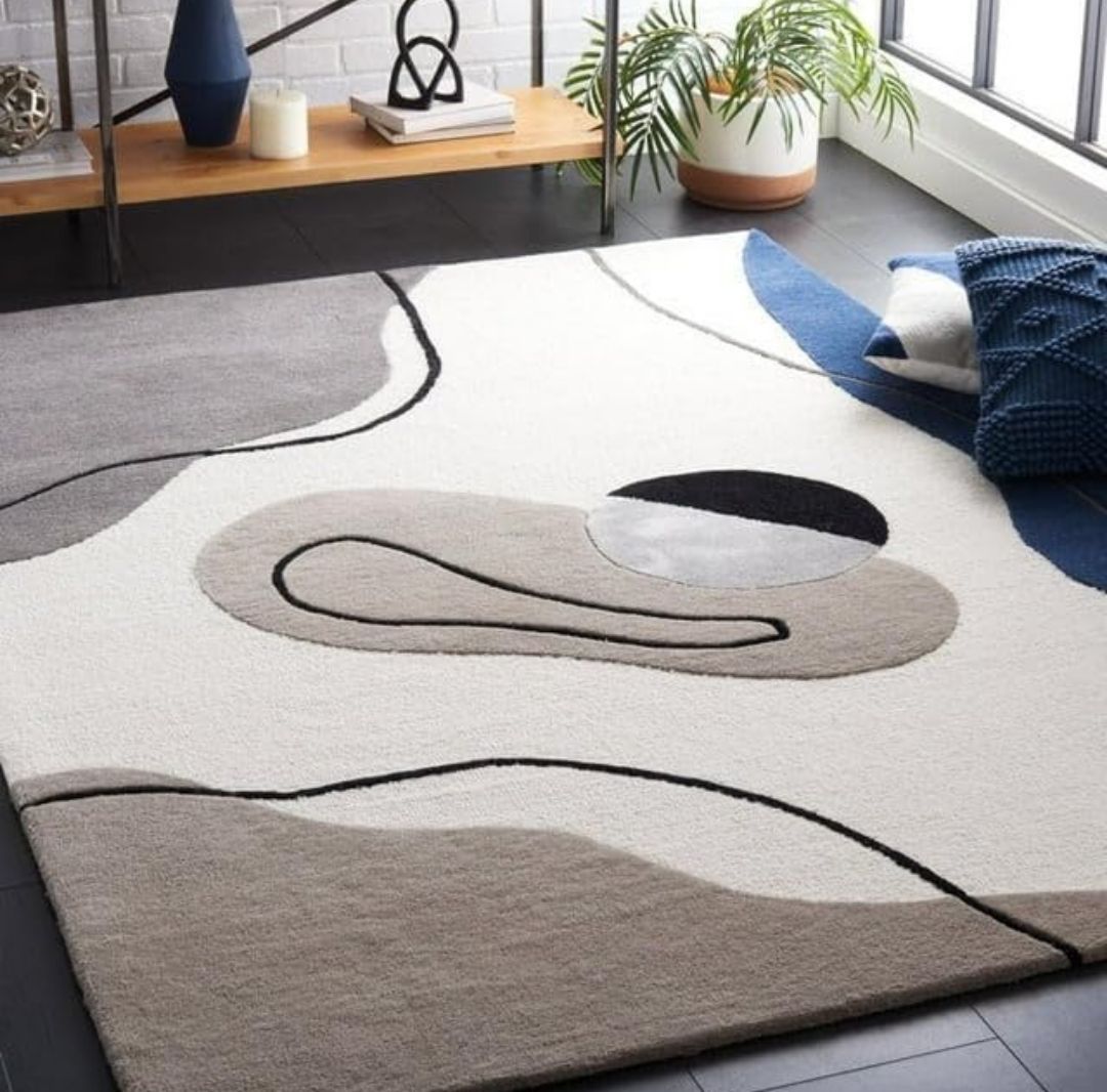 Handmade Multicolour Wool Area Rug Carpet | Custom Size | Luxury Home