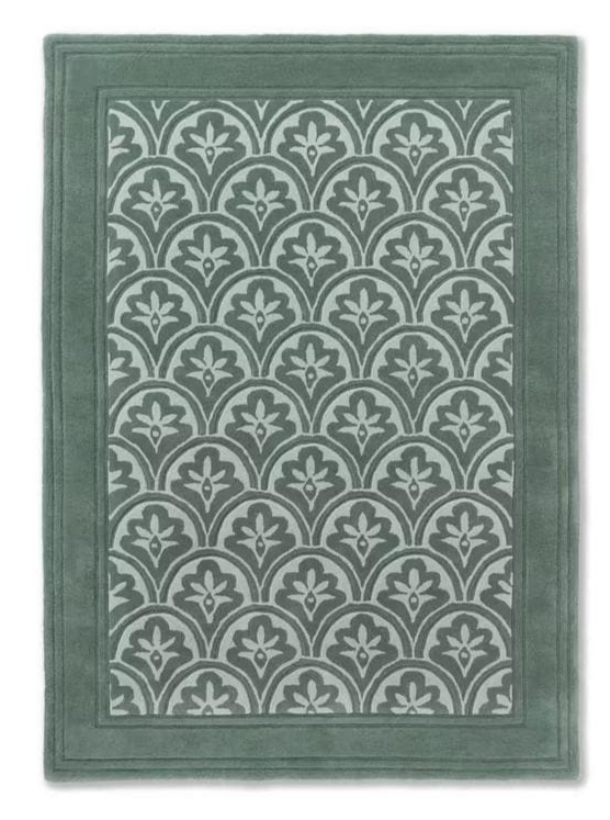 Classic Greek Key Border Area Rug – Elegant Beige & White Geometric Carpet for Living Room, Dining Room & Home Décor