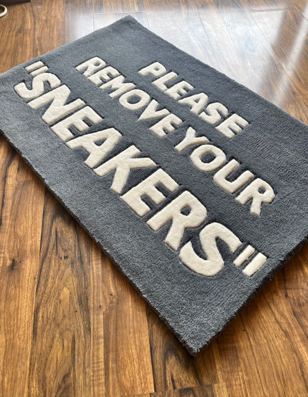 Remove your Sneakers Rug
