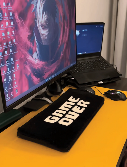 Game Over Keyboard Rug
