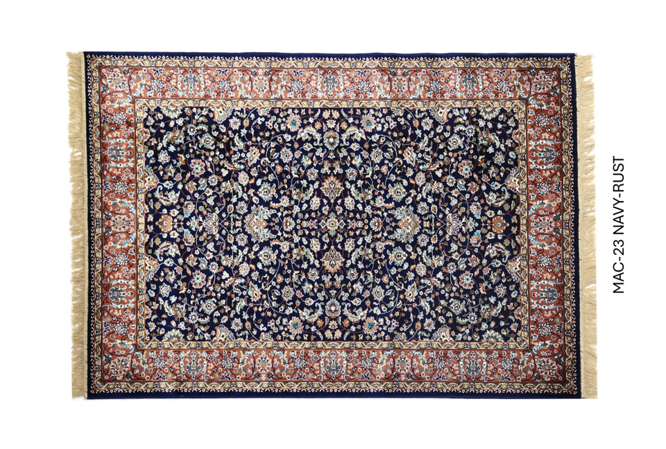 Luxury Persian Silk Rug | Exquisite Oriental Handmade Carpet for Living Room & Bedroom