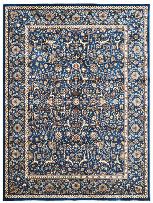 Luxury Persian Silk Rug – Ultra Soft Traditional Oriental Carpet for Living Room & Bedroom Décor
