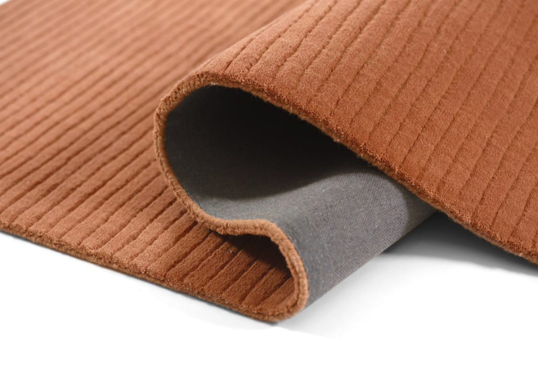 Premium Hand-Tufted Carpet in Warm Rust – Luxurious, Durable & Stylish Floor Décor for Modern Homes