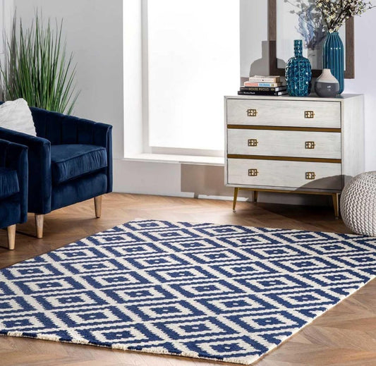 Handmade Multicolour Wool Area Rug Carpet | Custom Size | Luxury Home