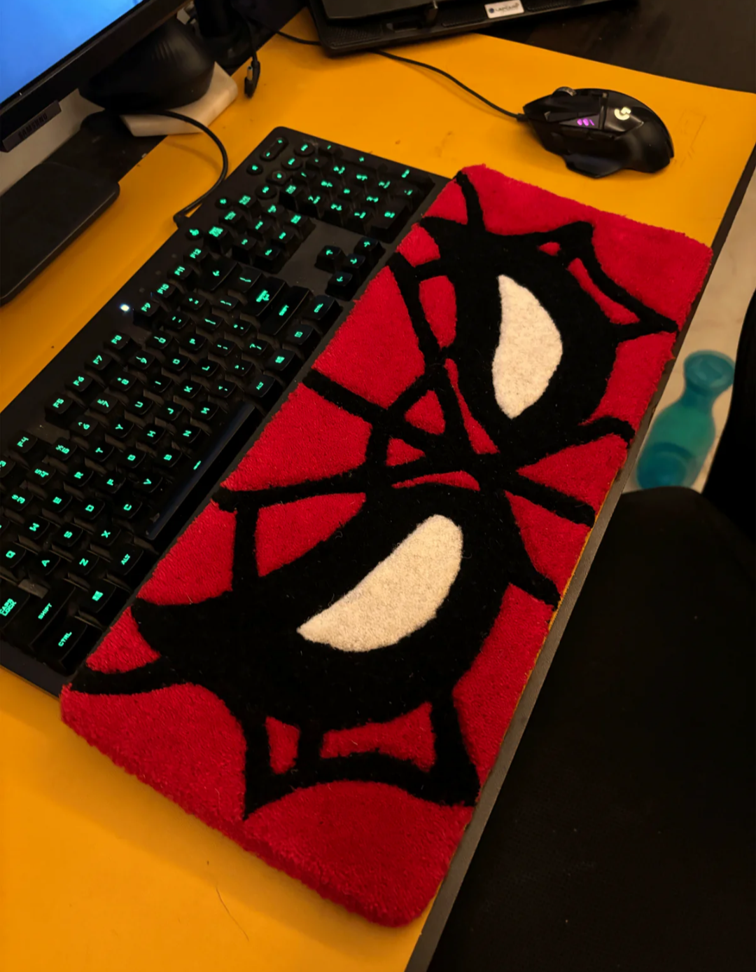 Spider Keyboard Rug