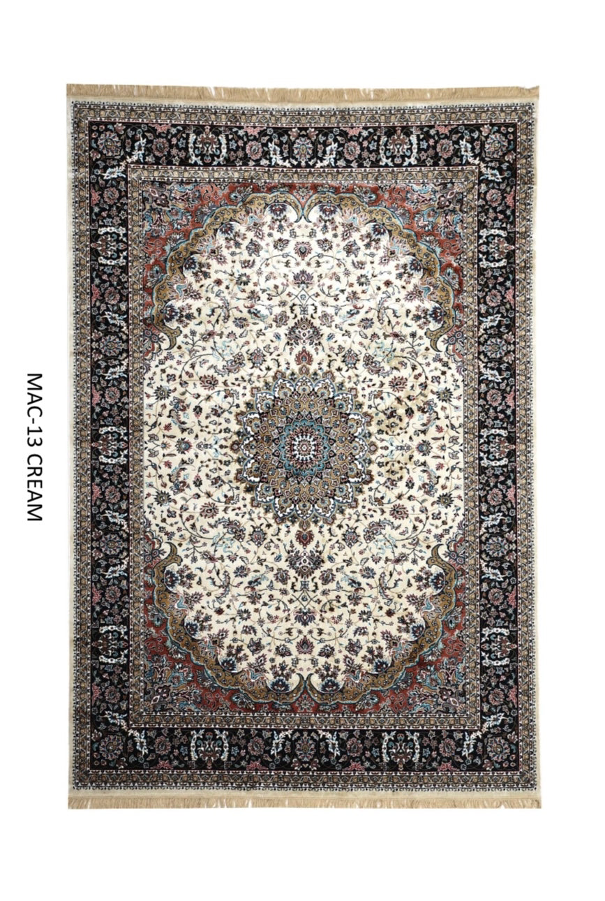 Luxury Persian Silk Rug – Timeless Handmade Oriental Carpet for Elegant Interiors