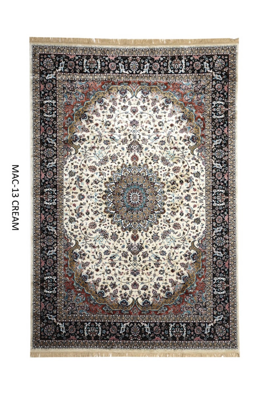 Luxury Persian Silk Rug – Timeless Handmade Oriental Carpet for Elegant Interiors