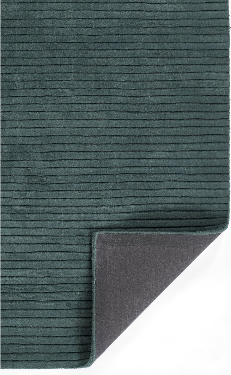 Modern Hand-Tufted Carpet in Deep Teal – Luxurious, Textured Floor Rug for Living Room, Bedroom & Office Décor