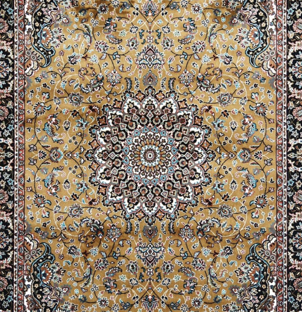 Persian Silk Carpet | Premium Luxury Oriental Rug | Timeless Traditional Home Décor