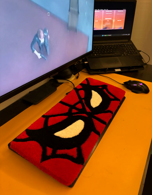 Spider Keyboard Rug