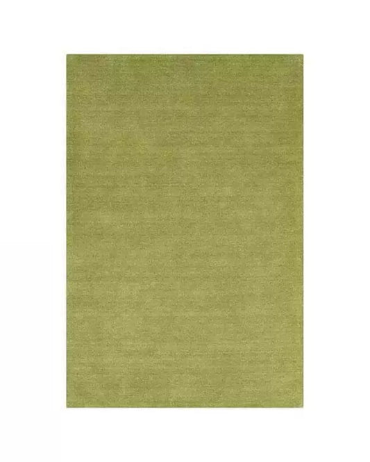 Green Hand Tufted Rug