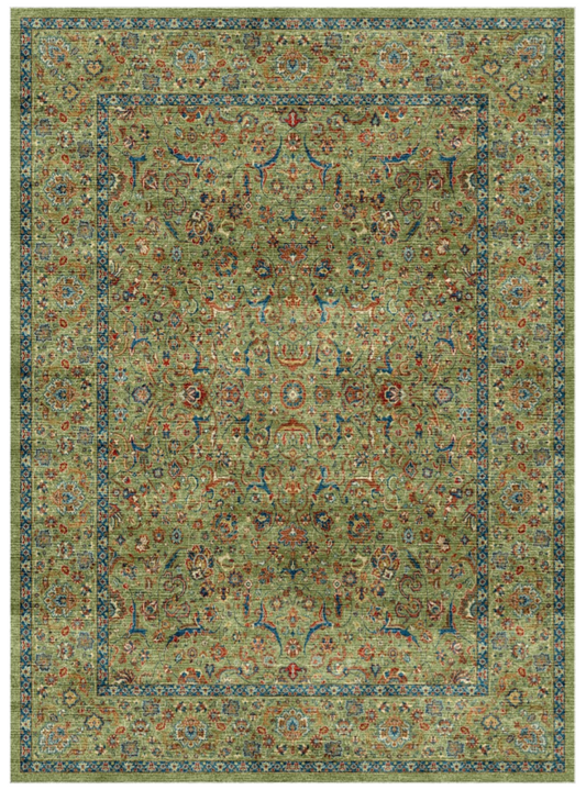 Luxury Persian Silk Rug – Elegant Traditional Design with Fine Detailing