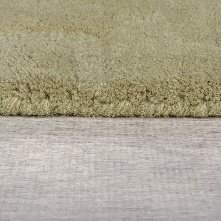 Modern Beige Textured Rug – Hand-Tufted Abstract Wave Pattern Carpet for Living Room, Bedroom & Office Décor