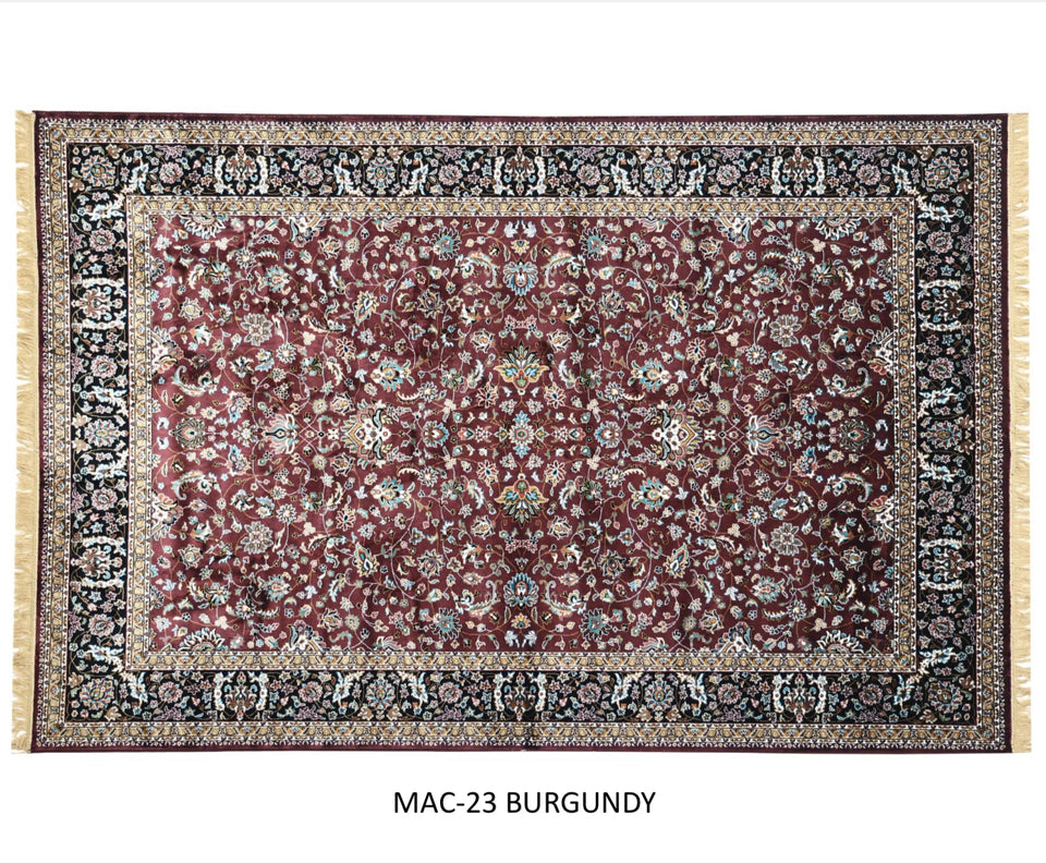 Persian Silk Rug – Handcrafted Luxury Oriental Carpet with Intricate Floral Design