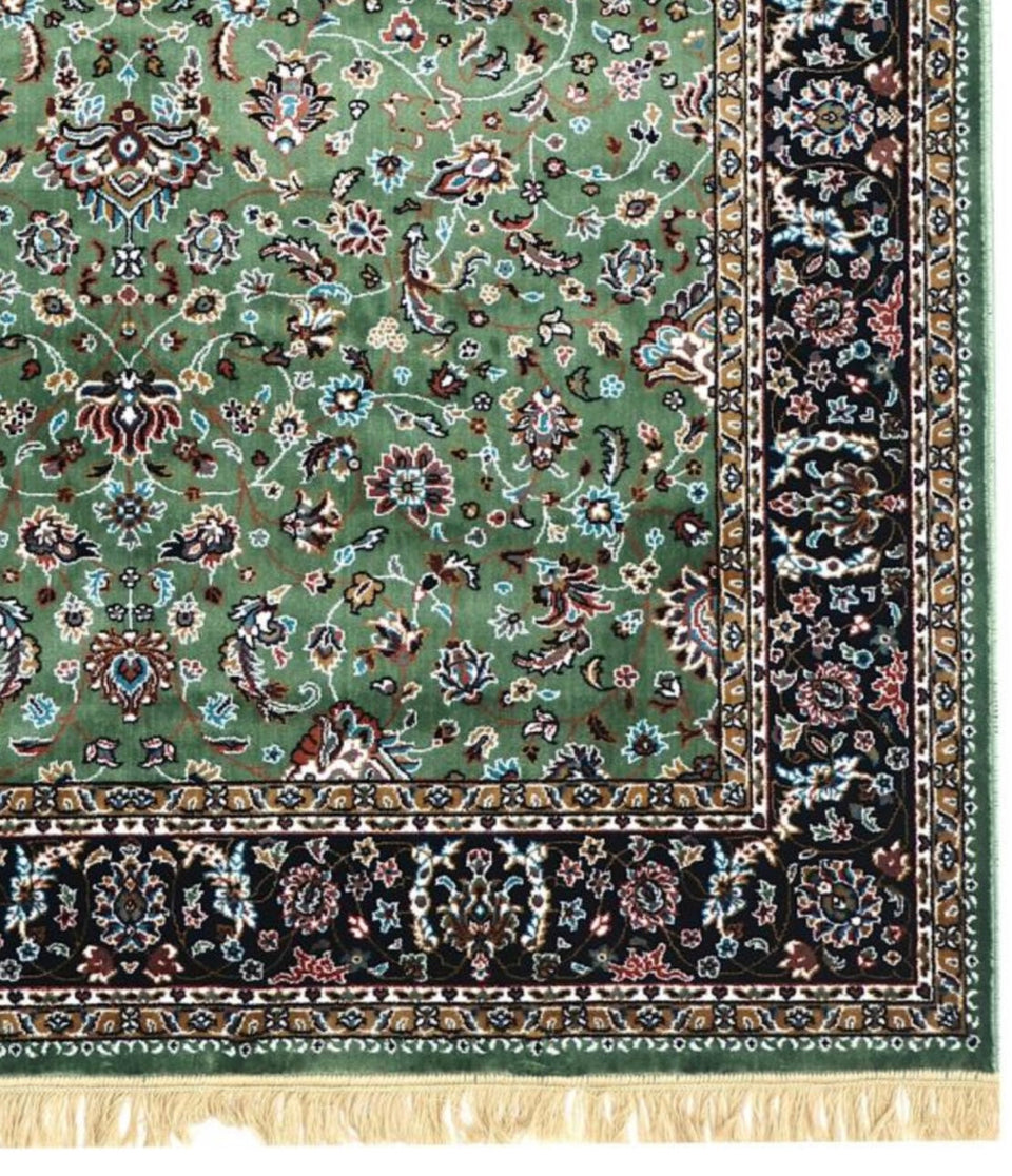 Luxury Persian Silk Rug – Elegant Traditional Design, Fine Detail Weave, Premium Soft Finish for Living Room & Bedroom Décor