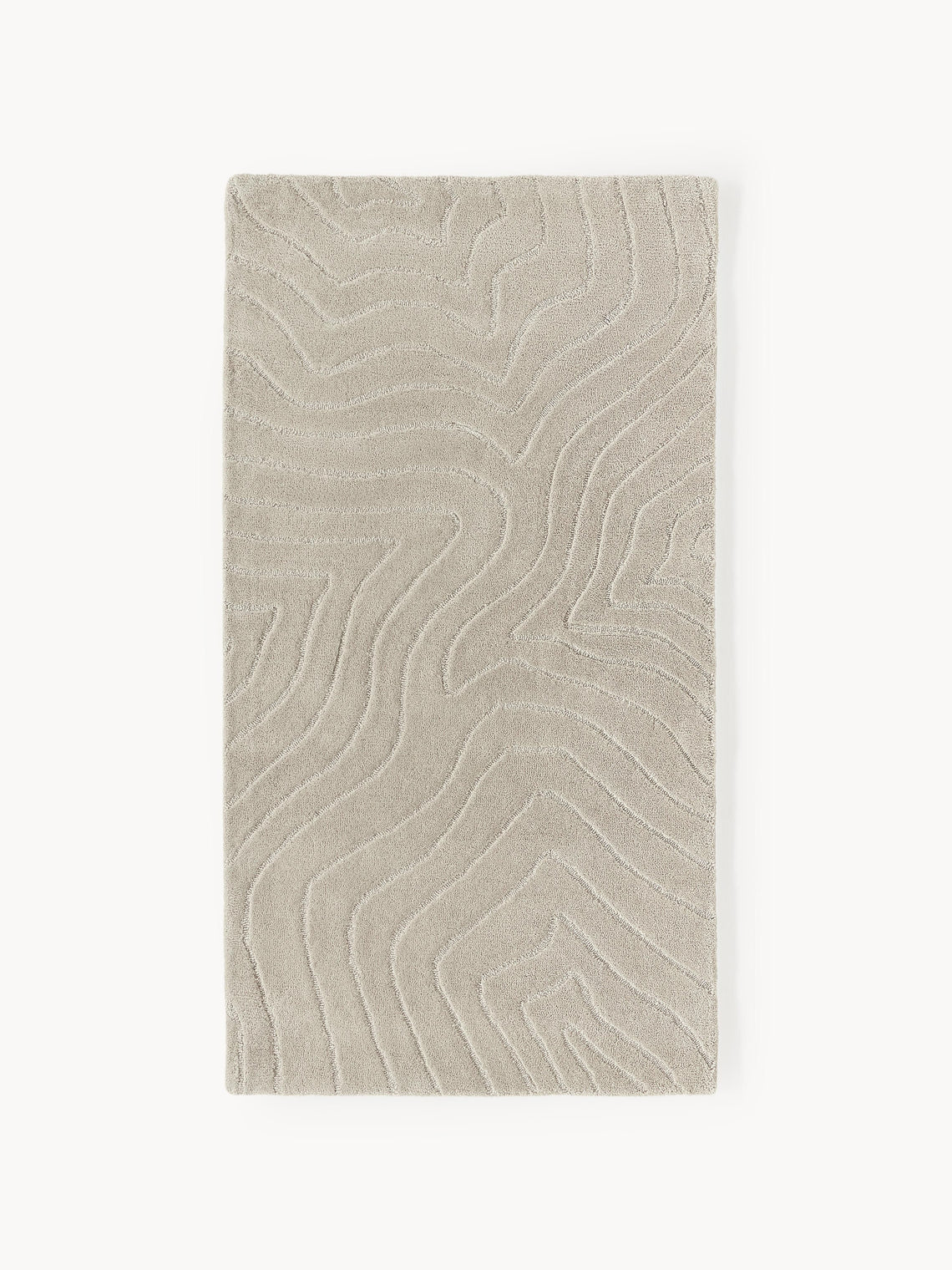 Light Grey Textured Area Rug – Soft Modern Minimalist Carpet for Living Room & Bedroom | Neutral Contemporary Floor Decor
