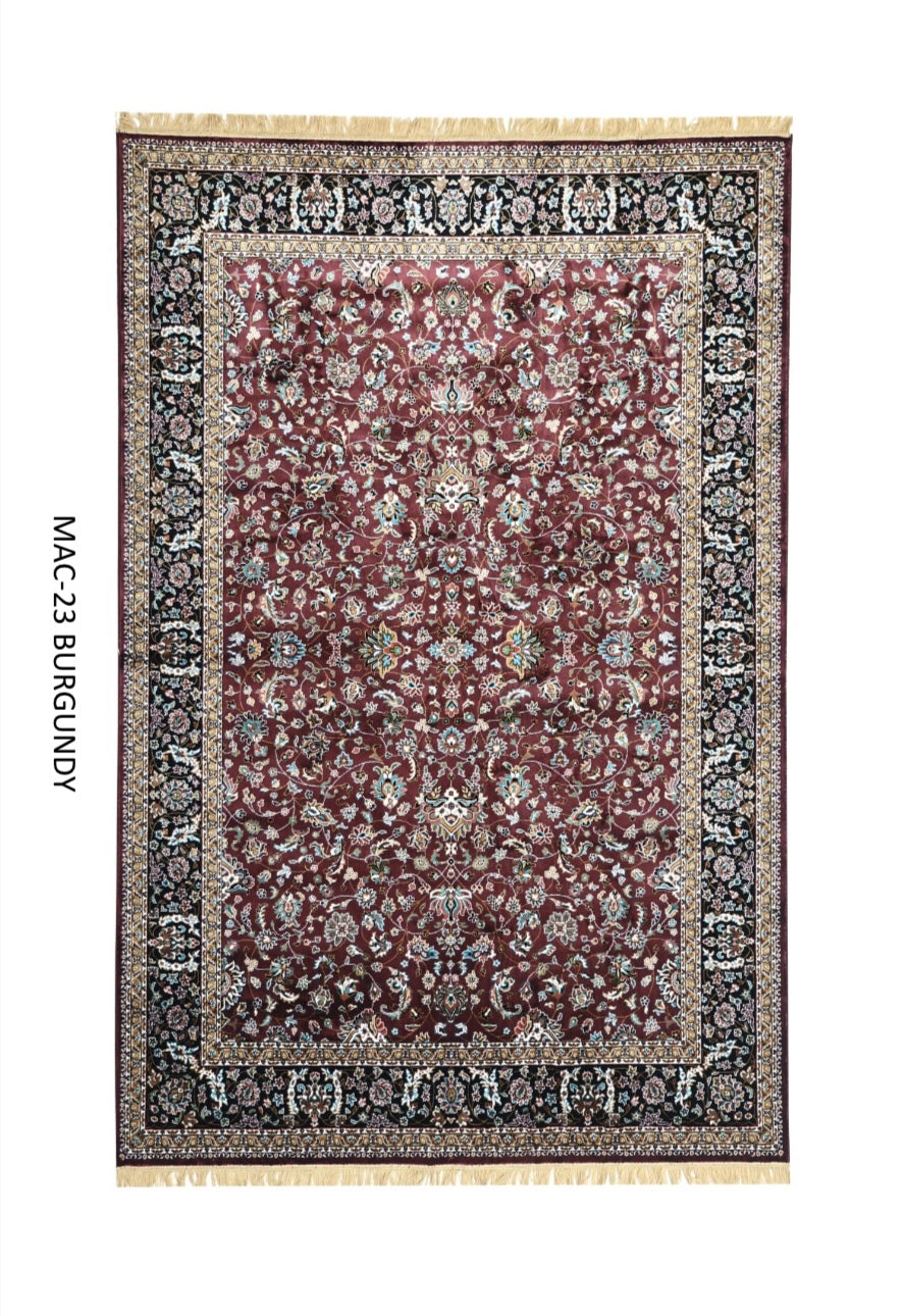 Persian Silk Rug – Handcrafted Luxury Oriental Carpet with Intricate Floral Design