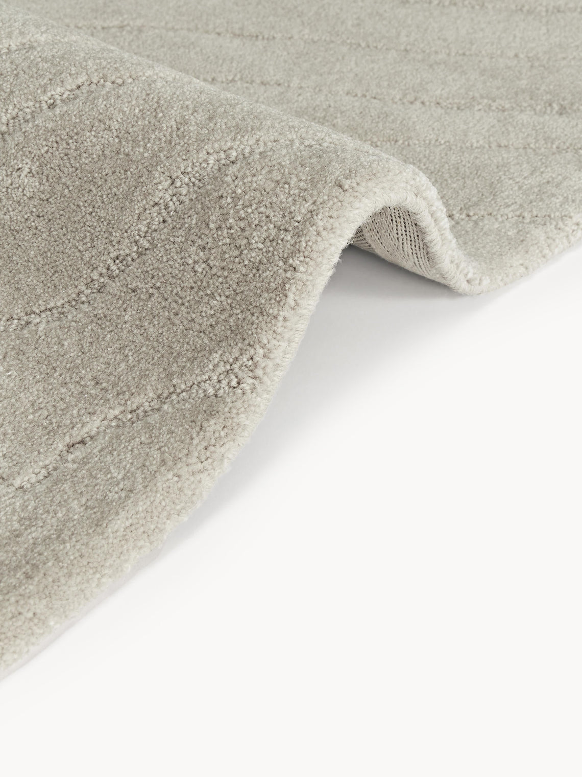 Light Grey Textured Area Rug – Soft Modern Minimalist Carpet for Living Room & Bedroom | Neutral Contemporary Floor Decor