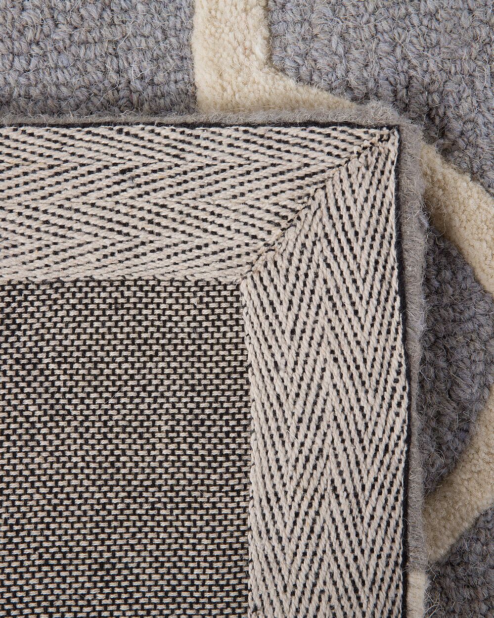 Moroccan Trellis Pattern Area Rug – Hand-Tufted Wool Light Grey & Ivory Modern Carpet for Living Room, Bedroom, Office & Home Interior Decor