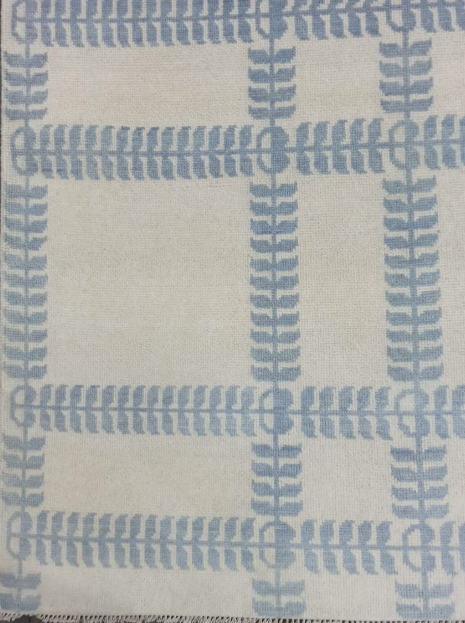 Luxury Hand Knotted Oushak Rug – Vintage Turkish Design | Soft Wool Area Carpet for Living Room