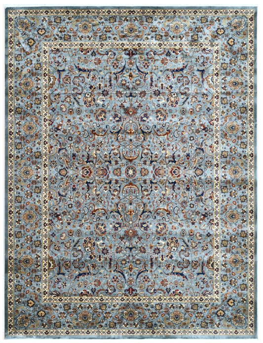 Luxury Persian Silk Rug – Soft Shiny Oriental Carpet for Living Room & Bedroom Décor